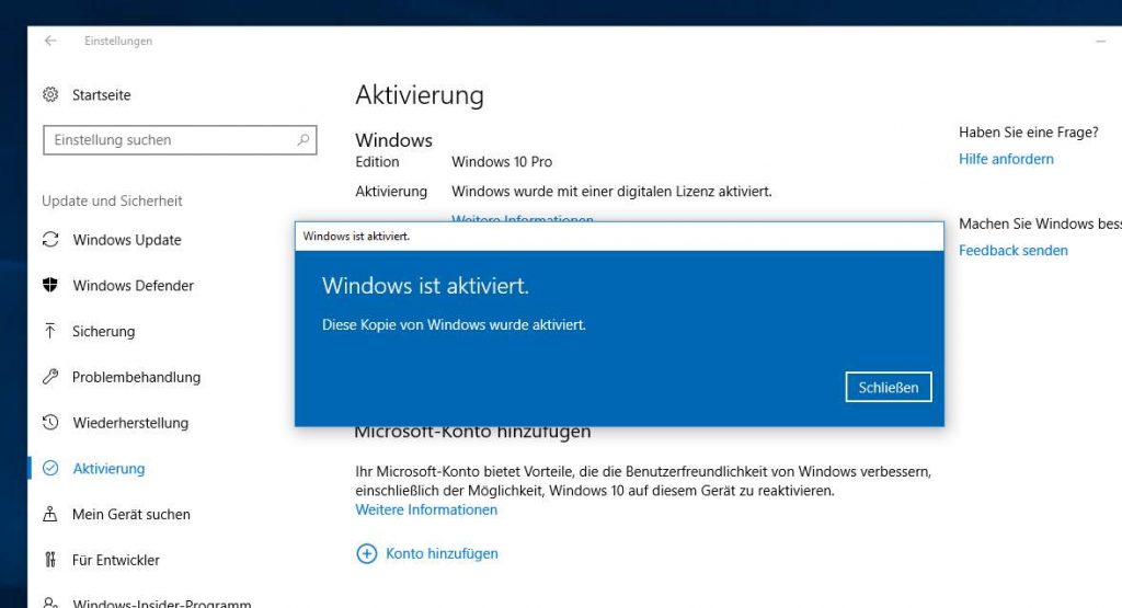 Windows 10 Wo gebe ich meinen Produktschlüssel ein? Lizensio Fragen und Antworten