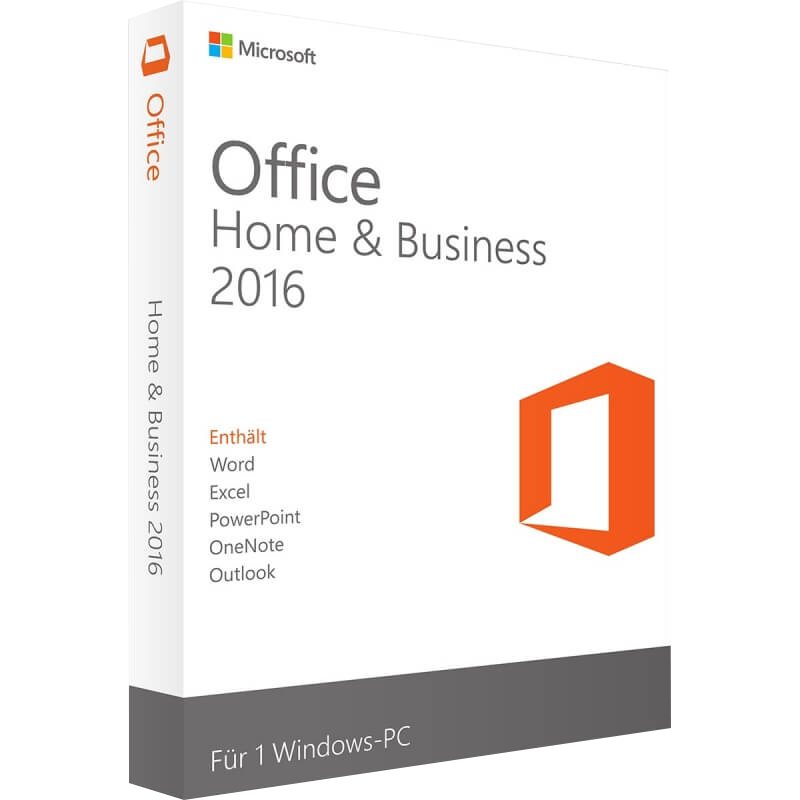 *Office 2016 Home and Business*